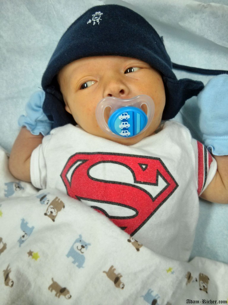 Un vrai "Superman" notre beau Adam